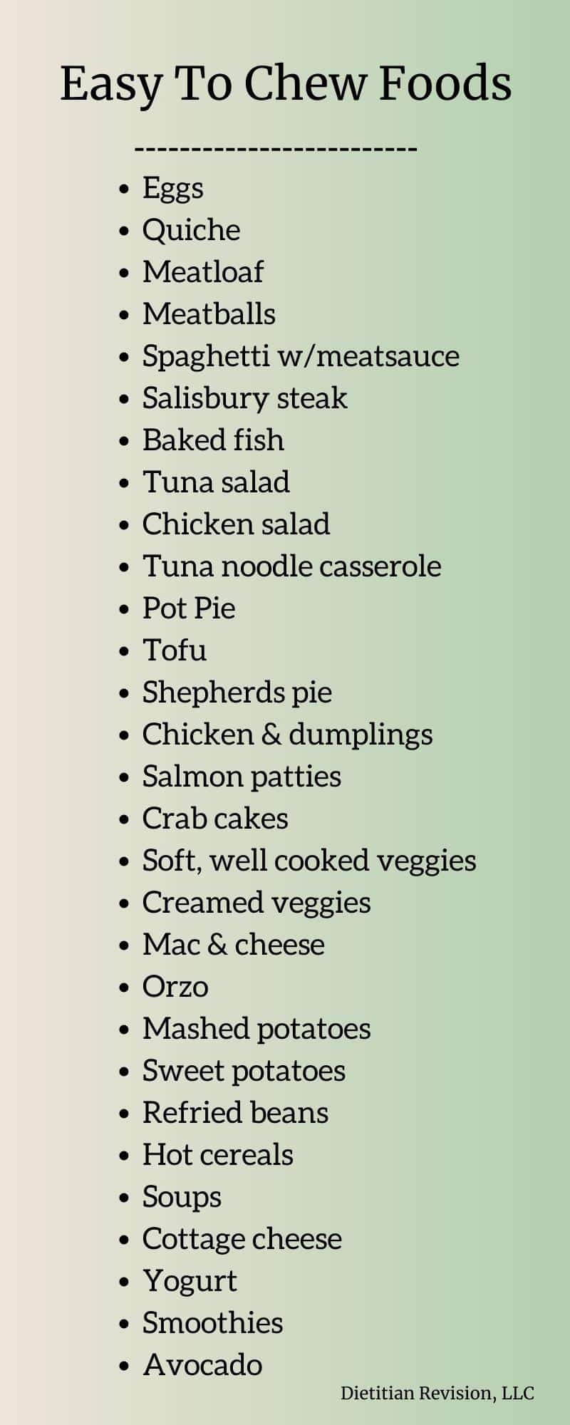 Food for Elderly with No Teeth - Dietitian Revision